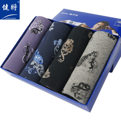 

Jianmen Mens Underwear Mens Boxer Mid-Waist Comfort Cotton Four-Pants Head New Mens Underwear 4 Pack 84j60 Mixed Color A XXXL