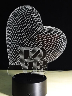 

AINA single heart night light