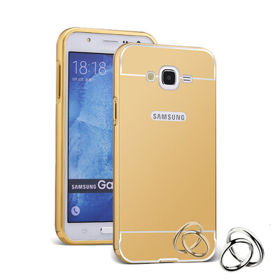 

MOONCASE металлический каркас тонких край зеркало "2 в 1 случае прикрытие для Samsung Galaxy J7