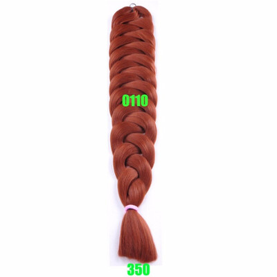 

Jumbo Braids Synthetic Braiding Hair 23 Color Available 165g 41 Inch Hair Extension Pink Blue Green 1pce