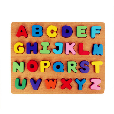 

New Wooden Baby Toys Numbers&letters Baby Jigsaw Puzzle Baby Educational Toys