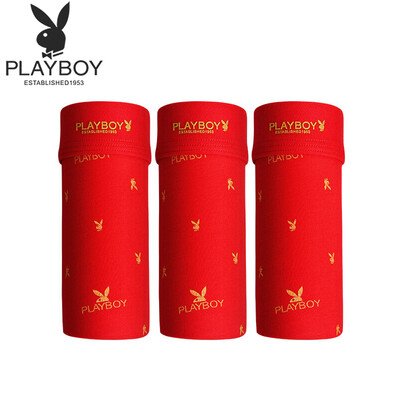 

Playboy Red Mans Underwear China Red Mens Boxer 3 Gift Boxes 5520