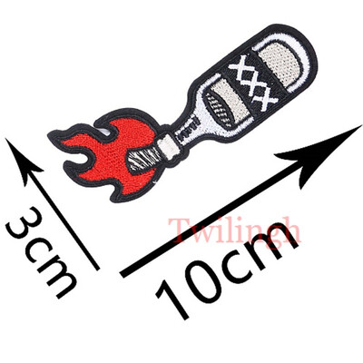 

Twilingh 1pcs Embroidery Patches Outer Space Planet Pattern Letter Iron On Patches For Clothes Badges Sticker For Jeans