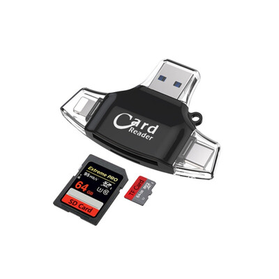 

Card Reader Micro Sd Usb SDXCSDHC sd card usb adapter TF Memory Card Reader Dropshipping for iphone &Android Cardreader