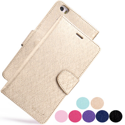 

Mooncase Шелк и кленовый Флип Folio PU кожаный чехол для Xiaomi Note