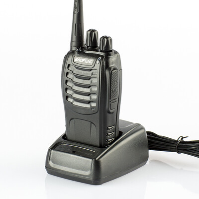 

2 PCS Baofeng BF-888S Walkie Talkie 5W Handheld Pofung bf 888s UHF 400-470MHz 16CH Two-way Portable CB Radio