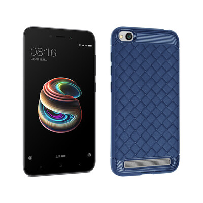 

Goowiiz Luxury Phone Case For Xiaomi Redmi 4X5A Ultra Thin Ventilation Grid Weave Soft Anti fall Full Protective