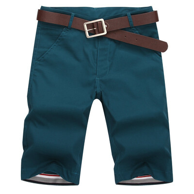 

Riinr 2018 Shorts Men Summer Mens Shorts Casual Cotton Slim Bermuda Masculina Beach Shorts Joggers Trousers Knee Length Short