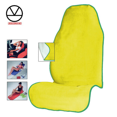 

KAWOSEN Pink Towel Seat Cushion Universal Fit Car Seat Protector Pet Mat Dog Car Seat Cover