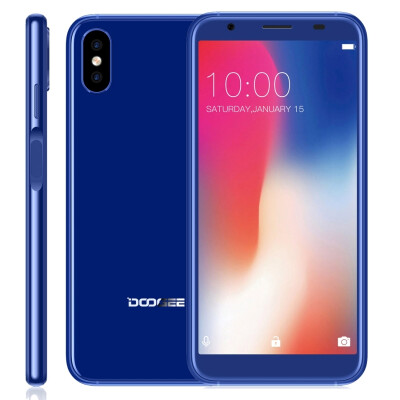 

DOOGEE X55 1GB16GB Dual Back Cameras Fingerprint Identification 55 inch Android 71 MTK6580 Quad Core up to 13GHz