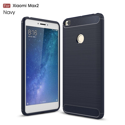 

Goowiiz Phone Case For Xiaomi Mi MaxMax 2 Fashion Slim Carbon Fiber TPU Soft Silicone Prevent falling