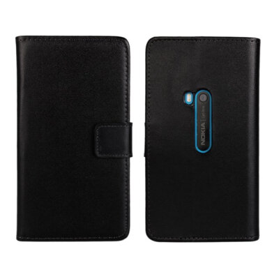 

MOONCASE Magnetic Button Flip Leather Wallet Card Pouch Bracket Stand Back Case Cover for Nokia Lumia 920