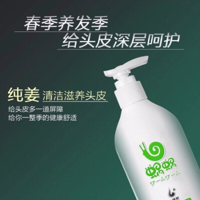 

3 treasure of worm&worm protection pure ginger shampoo