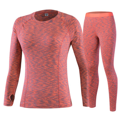

compression Suit Yoga Set Wick Losing Weight Pants T-Shirt Girls Costume Sports
