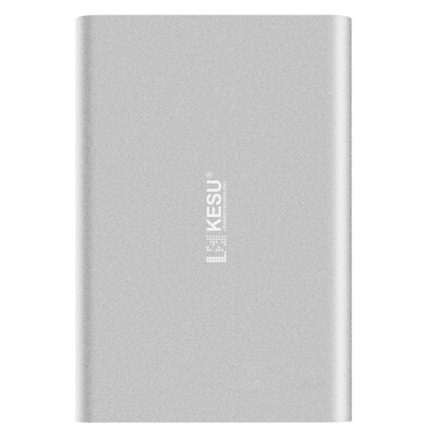 

KESU E201-320S 320G mobile hard disk USB30 interface 25 inch neon silver