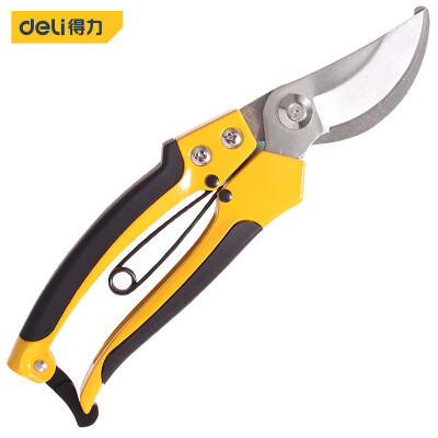 

Deli deli stainless steel cutter head flower&wood pruning shears fruit tree cut thick branches scissors flower trimming tool can cut 0-10mm dry wood DL2770