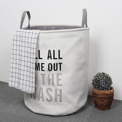 

Bethus home dirty clothes change clothes storage basket fabric folding hamper clothes toys storage Japanese style