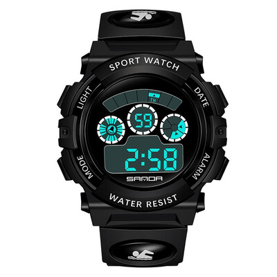 

SANDA 357 Sport Children Watches Waterproof Running Led Electronic Digital Student Kids Wristwatch