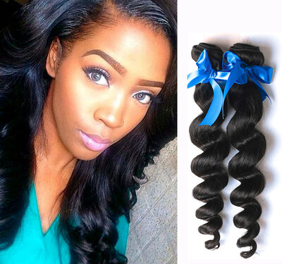 

WYF Indian Virgin Hair Loose Wave 3 Bundles с закрытыми необработанными человеческими волосяными связями