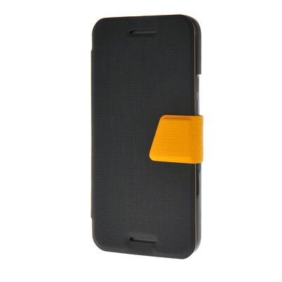 

MOONCASE Ultra Slim Leather Side Flip Wallet Stand Pouch Case Cover for HTC One M9 Black