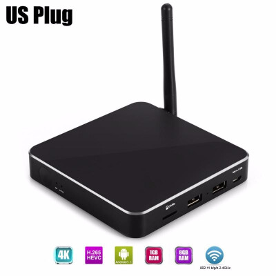 

S11 TV Box 64Bit Android 51 Amlogic S905 Quad-core 1GB 8GB 24GHz WiFi Full HD 4K Smart Media Player