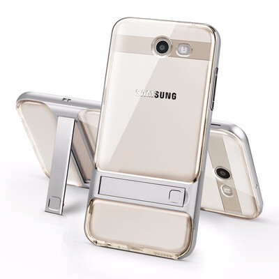 

Goowiiz Phone Case For Samsung Galaxy J2 PrimeJ5 PrimeJ7 PrimeON5ON7 2016 Fashion Slim Silicone TPU PC Hard Bracket