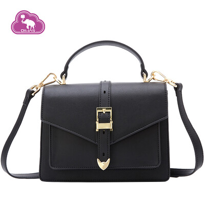 

AiWAS Messenger bag ladies shoulder bag fashion trend small square bag simple retro mobile handbag OCK1715 pink
