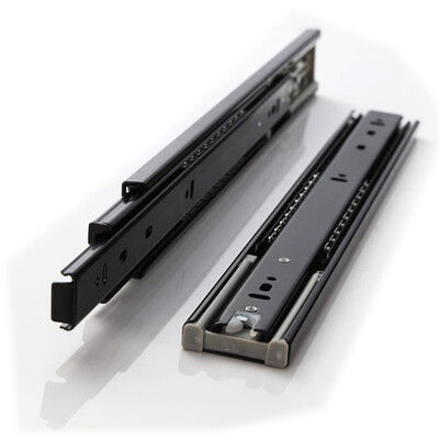 

999 drawer rail damping buffer mute three thickened slide rail 18 inch two pack