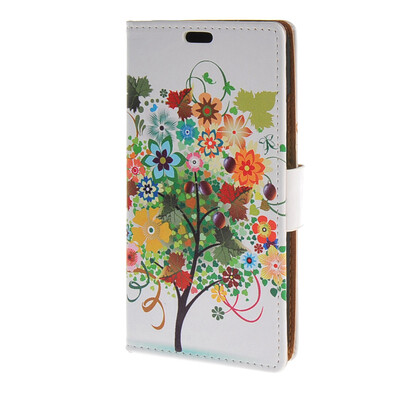 

MOONCASE чехол for Huawei Honor 4A (5.0") Кожа флип кошелек стиль и Kickstand крышки случая [Симпатичные шаблон] дизайн / a02