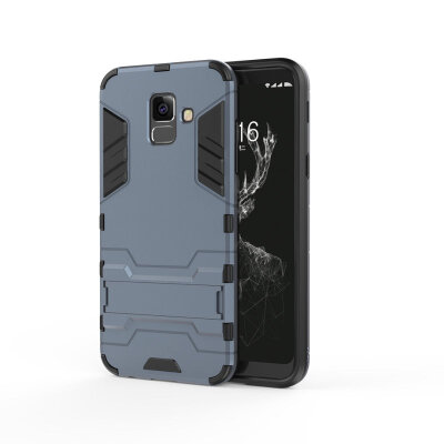 

for Samsung Galaxy A6 2018 A600F A600 Shockproof Hard Phone Case for Samsung Galaxy A6 A6 plus 2018 Combo Armor Case Back Cover