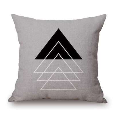 

Cntomlv Christmas geometry Cushion covers Cotton linen sequin pillow cover for Sofa bed Nordic decorative pillow case almofadas
