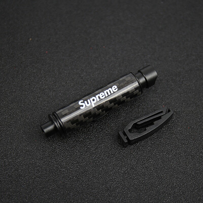 

Di Galen carbon fiber car air conditioning air outlet perfume clip exhaust pipe shape car perfume seat decoration pendant odor air aroma solid incense stick balm SUP black
