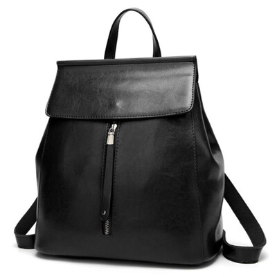 

Arrival Fashion backpack girl school bags unisex backpack student bag woman Oil wax PU leather travel Leisure backpacks handbag