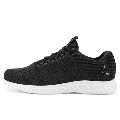 

PEAK mens shoes running shoes shock absorption wear lightweight comfortable casual light mens running shoes sports shoes DH830007 black dark gray 42 yards