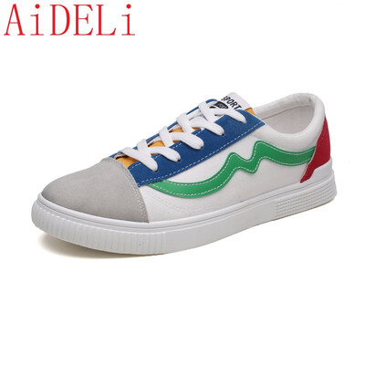 

AiDELi New canvas shoes skateboard shoes tide shoes casual mens shoes