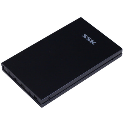 

Biao Wang SSK SHE066 day fire 25 inch USB20 mobile hard disk box sata interface support SSD support notebook hard drive black