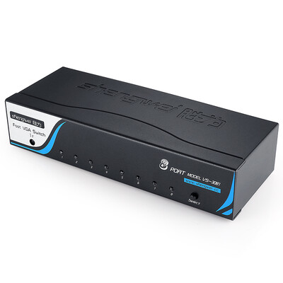 

Шэн (Shengwei) VS-5021 VGA переключатель бинарного две линии все интеллектуальные дистанционного автоматического диапазона аудио обмена видео коммутатор VGA