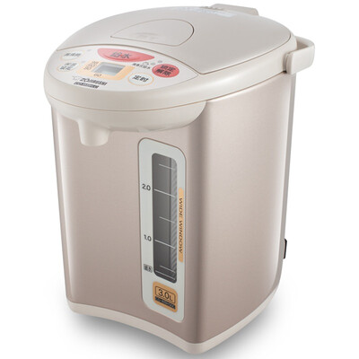 

ZOJIRUSHI 3L stainless steel microcomputer LCD screen insulation electric water bottle electric kettle CD-WBH30C-CT powder brown