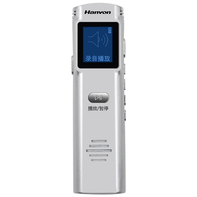 

Hanwon Hanvon recording pen 8G professional miniature remote noise reduction charging HD learning conference V5000 silver