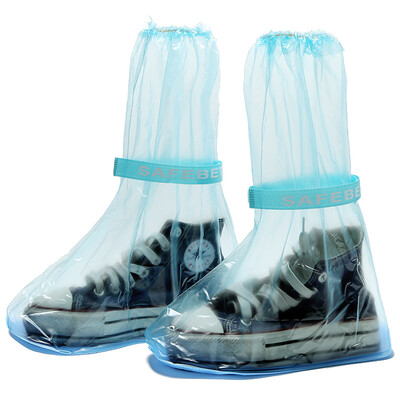 

Mountain cave outdoor travel rain boots in the high tube water shoes men&women waterproof rain boots thick non-slip wear-resistant wear CM9006 blue XL