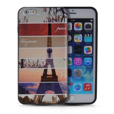 

MOONCASE cute Pattern Soft Flexible Silicone Gel TPU Skin Shell Back Case Cover for Apple iPhone 6 Plus