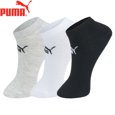 

PUMA Hummer Socks Womens Basic Boat Socks 3 Pairs 161905356 301 WhiteBlack One Size 22-24cm