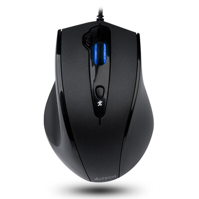 

SFYTQ A4TECH N-810FX wired mouse office mouse USB mouse notebook mouse ten black