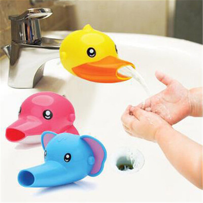 

Cntom1v 1pcs Cartoon Faucet Extender For Kid Children Kid Hand Washing In Bathroom Sink Elephant Dolphin Duck Bathroom Accessories