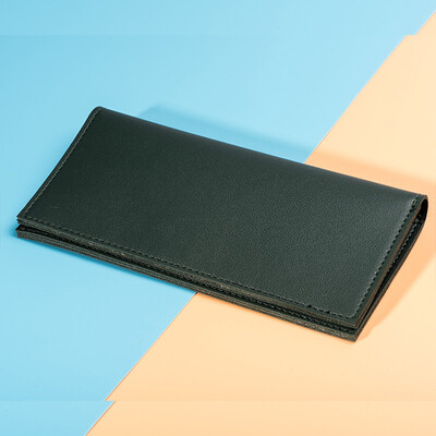 

Fashion Lovely Lady PU Long Wallet Simple Card Bags