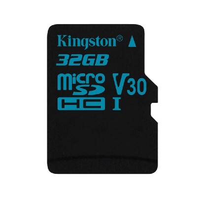 

Kingston microSDHC Canvas Go 32GB 4K FHD MICROSDXC TF Memory Card for GoPro Drone SDCG232GBSP