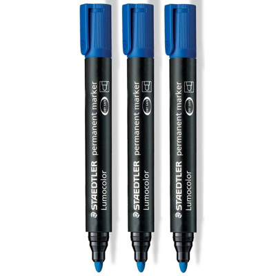 

Staedtler (Staedtler) 352-2 mark pen oil pen does not fade single head (red) 3 loaded