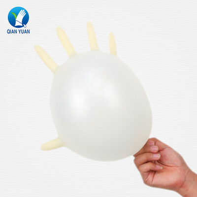 

Disposable latex gloves beige 9 "purification grade 1000 anti-static latex rubber prost