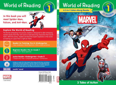 

World of Reading Marvel Marvel 3-in-1 Listen-Al