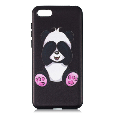 

Huawei Honor Y5 2018 Case Embossed Soft TPU Shockproof Print Protective Cover